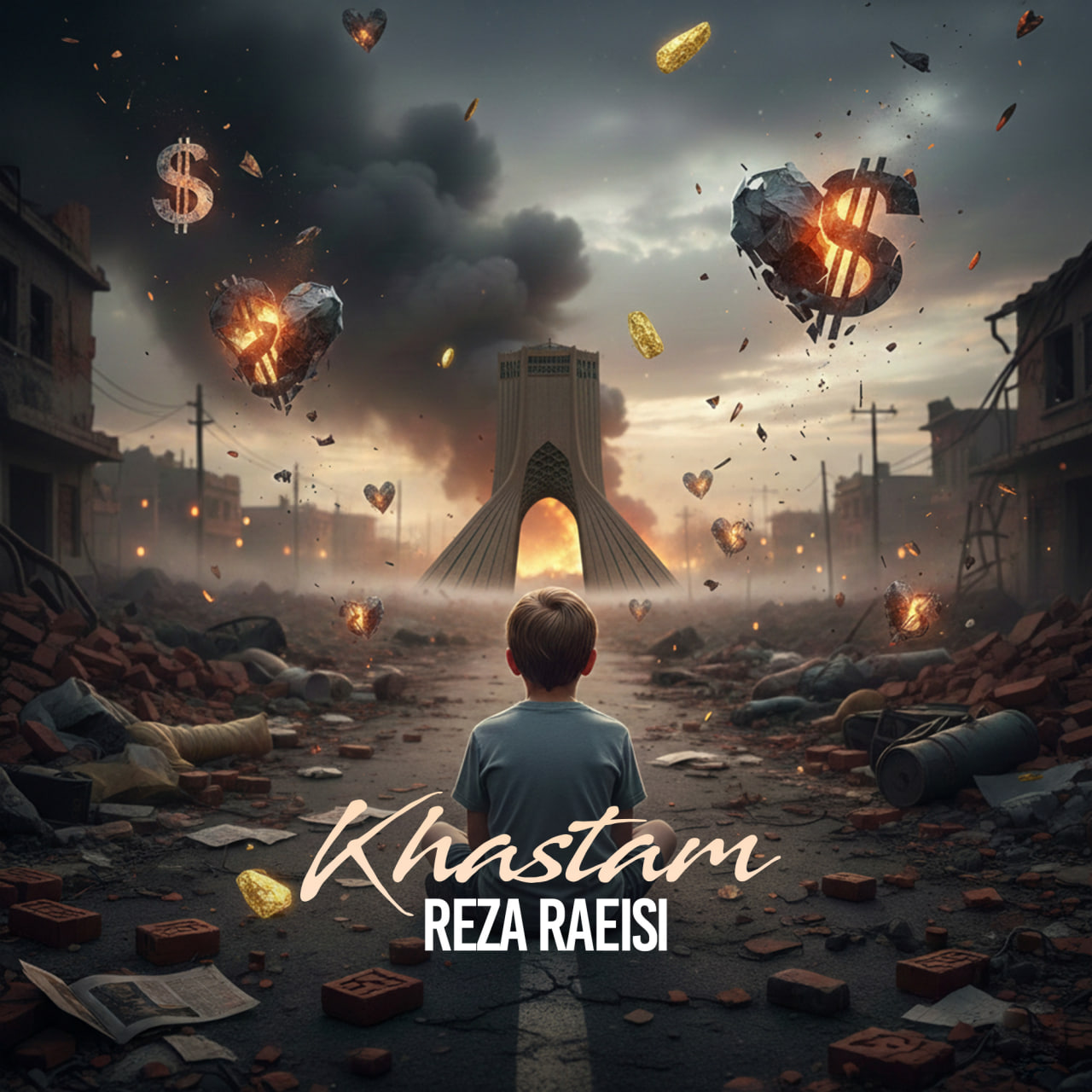 دانلود آهنگ رضا رئیسی به نام خستم